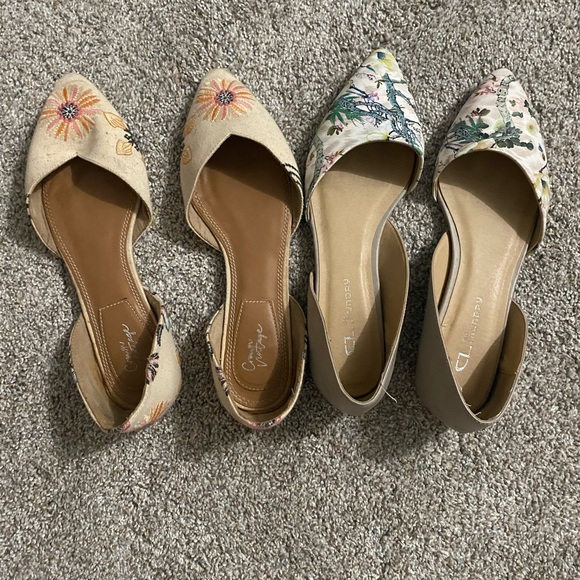 Crown Vintage Shoes - Accepting offers- 2 pairs of flats- Crown Vintage and CL by Laundry